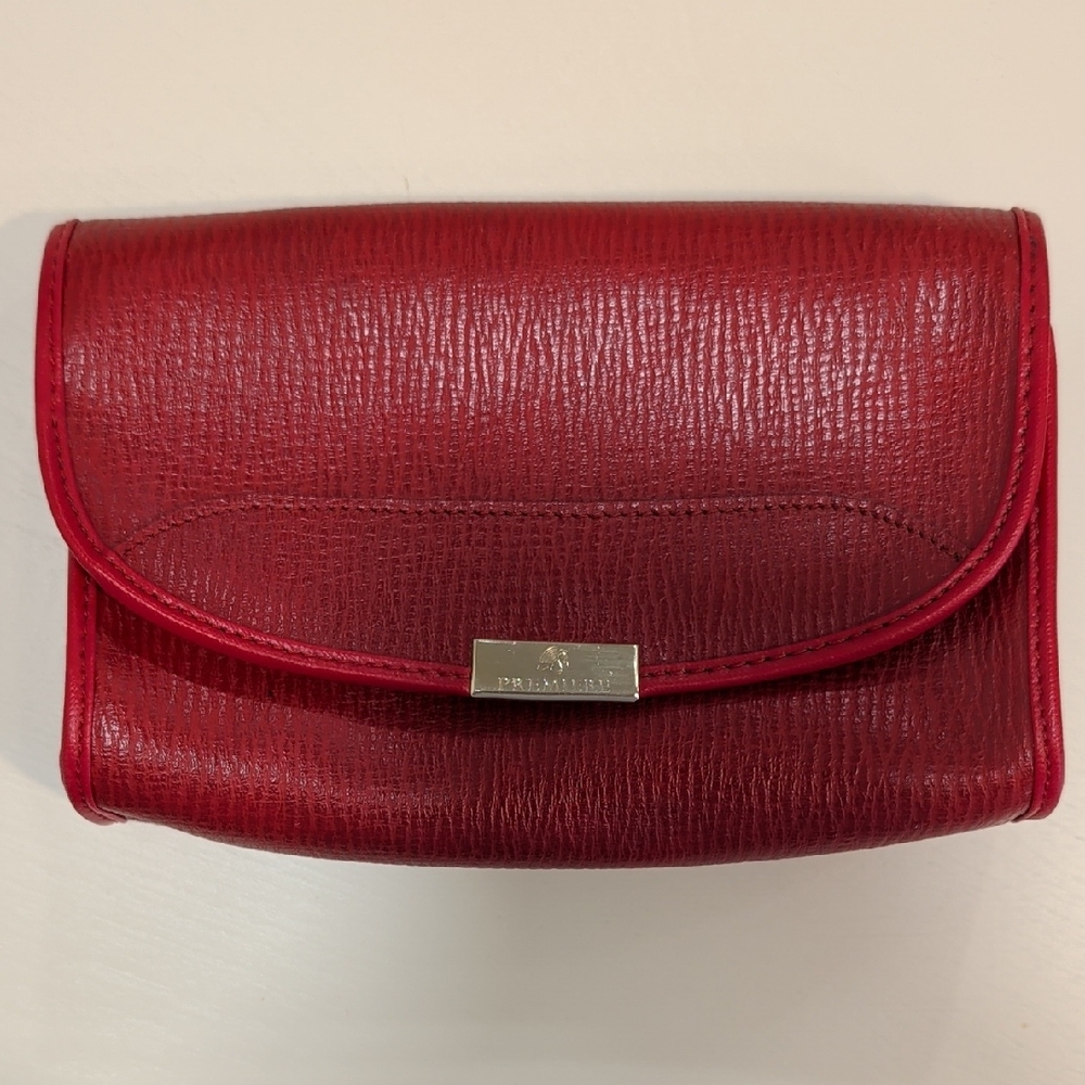 Vintage Ted Lapidus Red Clutch